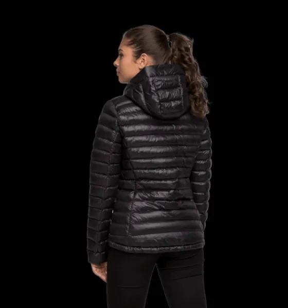 w_liner_hood_jacket_7.webp Everest Outdoor Varma jackor | Tunna jackor<W Liner Hood Jacket BLACK