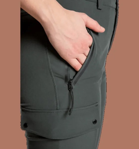 w_outdoor_pant_3-1.webp Everest Outdoor Vandringsbyxor | Vandringsbyxor<W Outdoor Pant DK GREEN