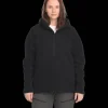 Everest Outdoor Tröjor & T-Shirts | Tröjor<W Pile Anorak BLACK INKA
