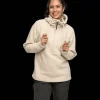 Everest Outdoor Tröjor & T-Shirts | Tröjor<W Pile Anorak IVORY BEIGE