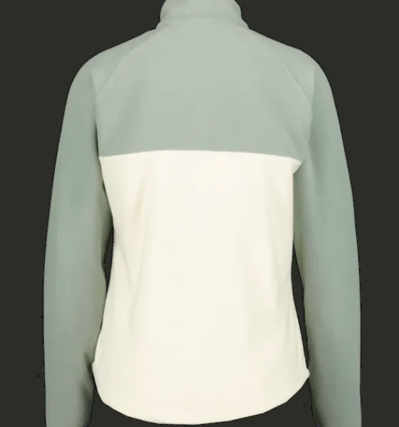 w_quarter_zip_5.webp Everest Outdoor Tröjor & T-Shirts | Tröjor<W Quarter Zip WHITE/GREEN