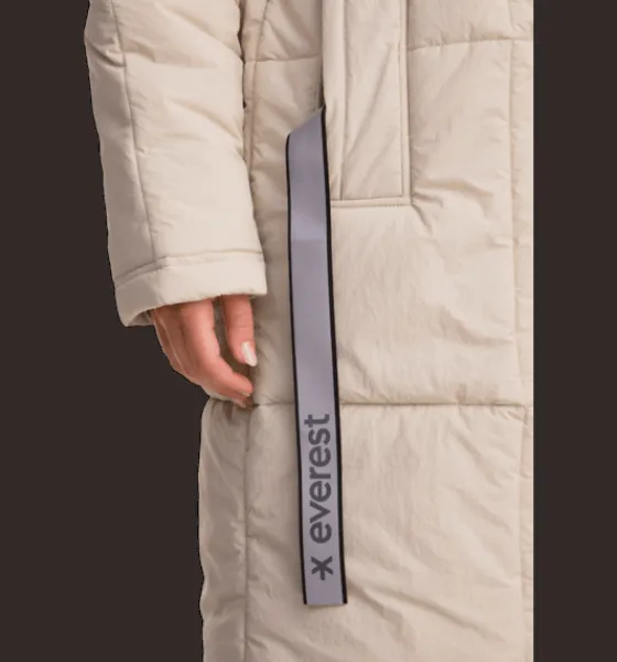 w_quilted_duvet_4.webp Everest Outdoor Varma jackor<W Quilted Duvet IVORY BEIGE