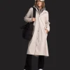 Everest Outdoor Regnjackor | Tunna jackor<W Rain Coat Long WHEAT