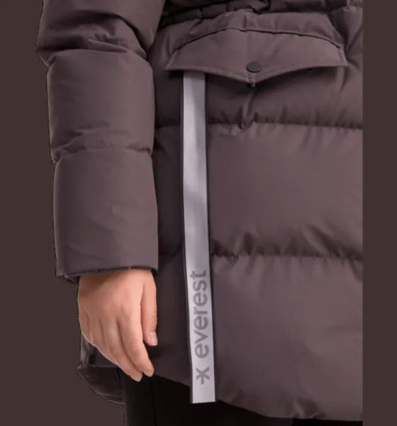 w_warm_parka_3-5.webp Everest Outdoor Varma jackor<W Warm Parka PLUM SLATE