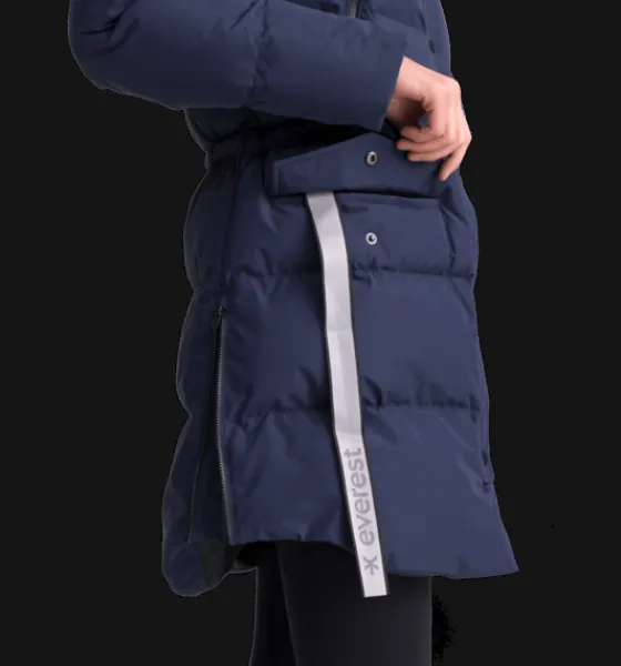 w_warm_parka_3.webp Everest Outdoor Varma jackor<W Warm Parka NAVY