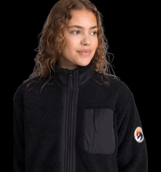 w_wila_pile_shirt_4-2.webp Everest Outdoor Tröjor & T-Shirts | Tröjor<W Wila Pile Shirt BLACK