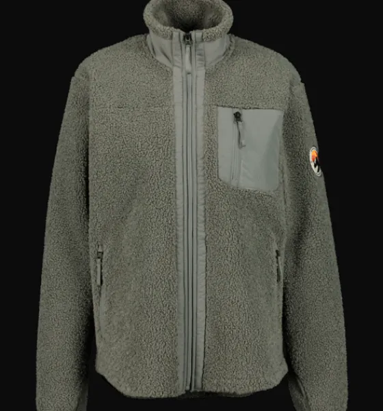 w_wila_pile_shirt_5-1.webp Everest Outdoor Tröjor & T-Shirts | Tröjor<W Wila Pile Shirt KHAKI GREY
