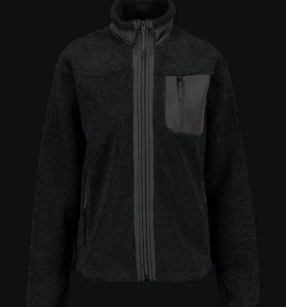 w_wila_pile_shirt_6-2.webp Everest Outdoor Tröjor & T-Shirts | Tröjor<W Wila Pile Shirt BLACK