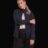 Everest Outdoor Tröjor & T-Shirts | Tröjor<W Zip Fleece Jacket NAVY MELANGE