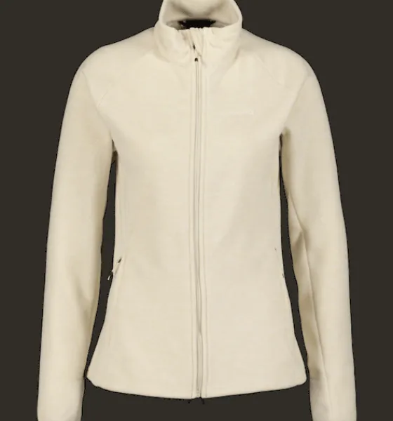 w_zip_fleece_jacket_5.webp Everest Outdoor Tröjor & T-Shirts | Tröjor<W Zip Fleece Jacket BEIGE MELANGE