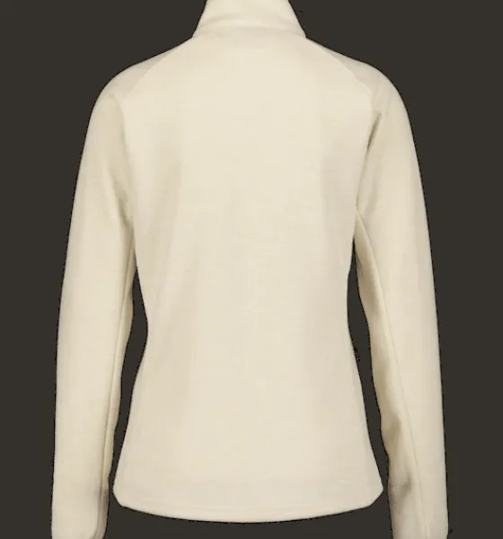 w_zip_fleece_jacket_6.webp Everest Outdoor Tröjor & T-Shirts | Tröjor<W Zip Fleece Jacket BEIGE MELANGE